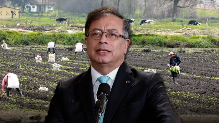Foto principal del artículo 'El presidente Gustavo Petro pretende reservar 50.000 hectáreas de la sabana de Bogotá a producción agrícola y protección ambiental'