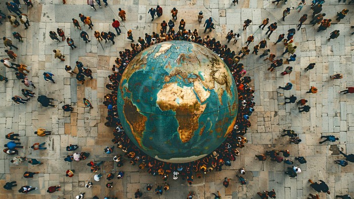 Foto principal del artículo 'Cangrejos en una batea: sobre la urgencia de un orden global' · Foto: Freepik