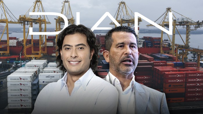 Nicolás Petro y Luis Eduardo Llinas. · Foto: foto ilustración: CAMBIO