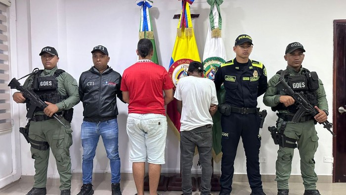 El ataque tuvo lugar el 5 de julio. Las víctimas resultaron lesionadas con arma de fuego. · Foto: Policía Nacional
