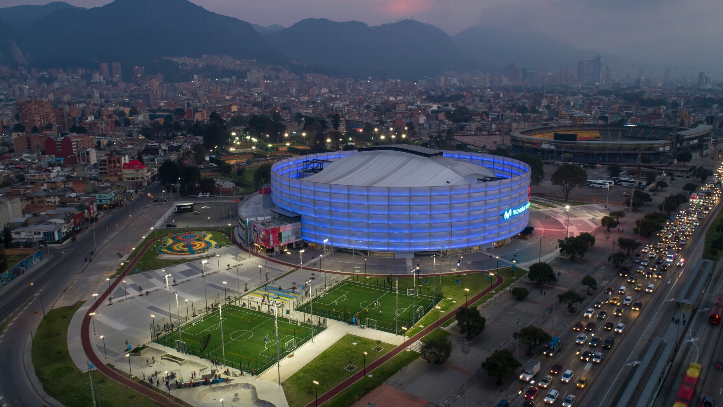 Movistar Arena rompe récords en 2025: completará 130 shows y un impacto de 500.000 millones de pesos en Bogotá