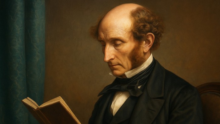 Con un optimismo liberal, John Stuart Mill creía que la confrontación entre la verdad y la falsedad ayudaba a la expansión del conocimiento y aumentaba el bienestar general. · Foto: ChatGPT