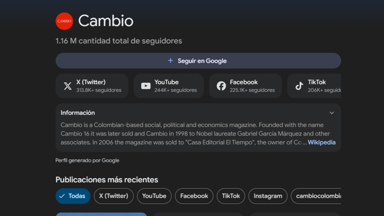 Foto principal del artículo 'Así puede configurar Google Discover para seguir todas las noticias de CAMBIO Colombia: guía sencilla paso a paso'