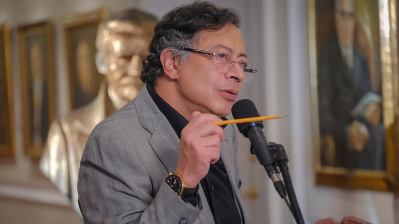 Gustavo Petro en Consejo de Ministros el 15 de septiembre. Crédito: Presidencia de la República.
