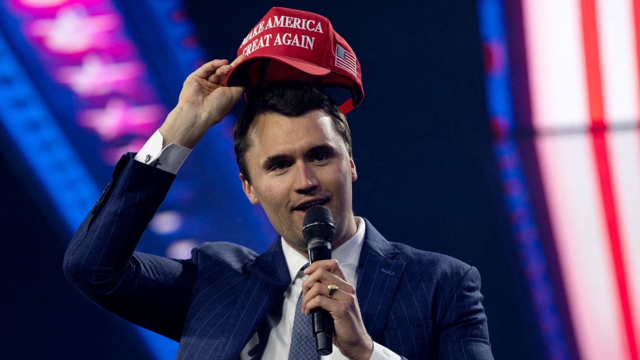 Charlie Kirk, uno de los promotores del movimiento MAGA en las juventudes. Crédito: Reuters.