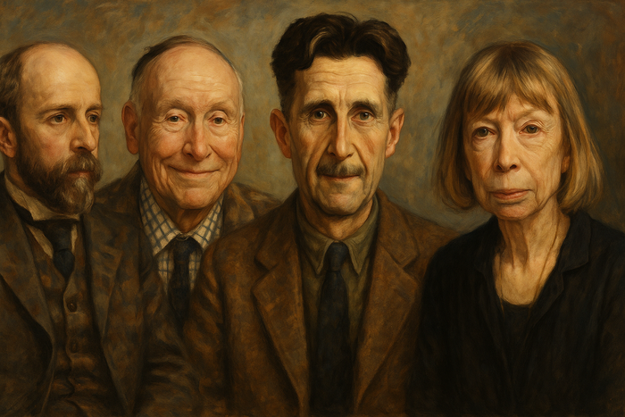 Henry Adams, Robert Penn Warren, George Orwell y Joan Didion han sido algunos de los autores que han acompañado, a través de sus novelas, el proceso democrático del mundo.

Crédito: Imagen realizada con IA