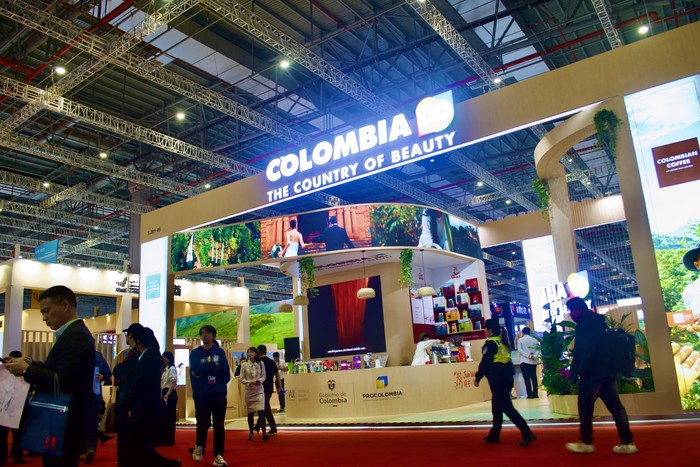 Estand de Colombia en la CIIE 2025 · Foto: CAMBIO