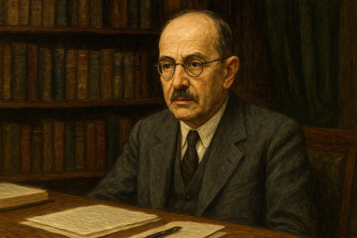El pensador austríaco Hans Kelsen comprendió que la batalla por la democracia no podía librarse únicamente en el terreno de las ideas abstractas’ · Ilustración: Creada con IA