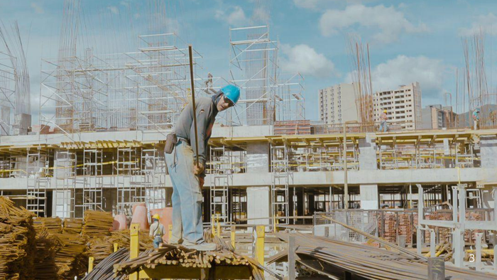 Crédito: Colprensa. Imagen de referencia de la construcción del Arena Primavera.