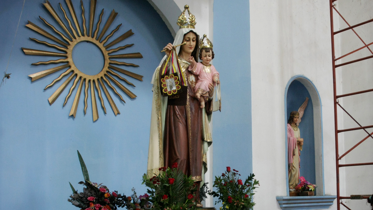 Crédito: Colprensa. Virgen del Carmen.