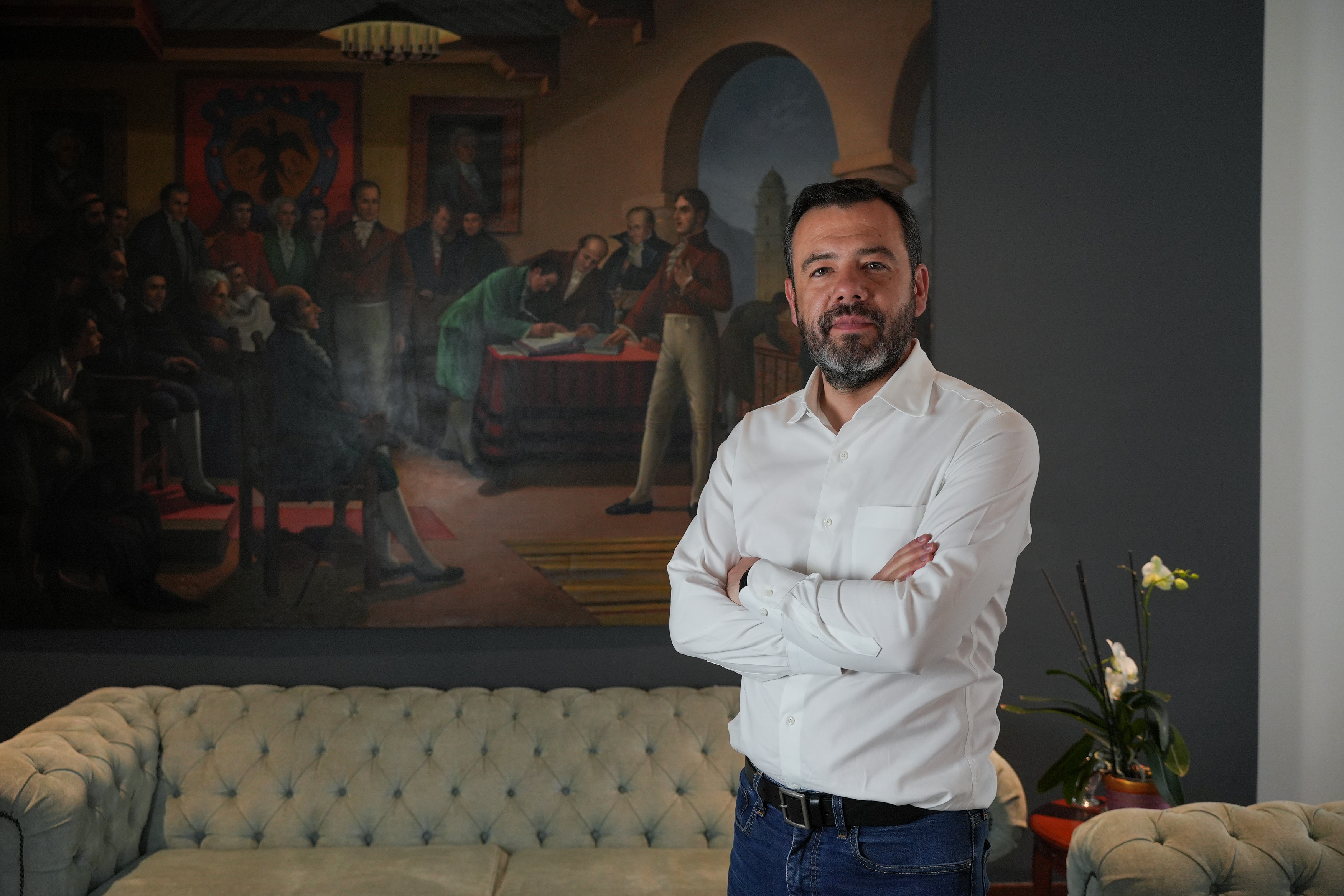 Carlos Fernando Galán, alcalde de Bogotá, cumplirá dos años en el cargo el próximo 1 de enero. | Foto: Pablo David-CAMBIO