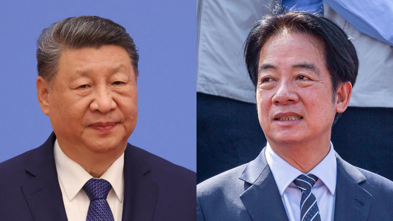 Xi Jinping, presidente de la República Popular de China, y Lai Ching-te, Presidente de la República de China (Taiwán) | Crédito: REUTERS