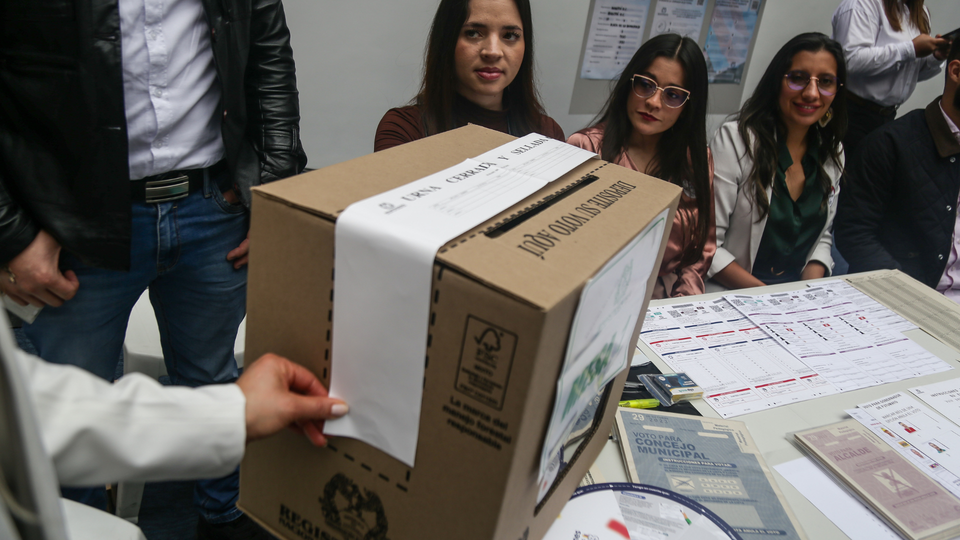 Las elecciones de primera vuleta presidencial se llevarán a cabo el próximo 31 de mayo | Crédito: Colprensa