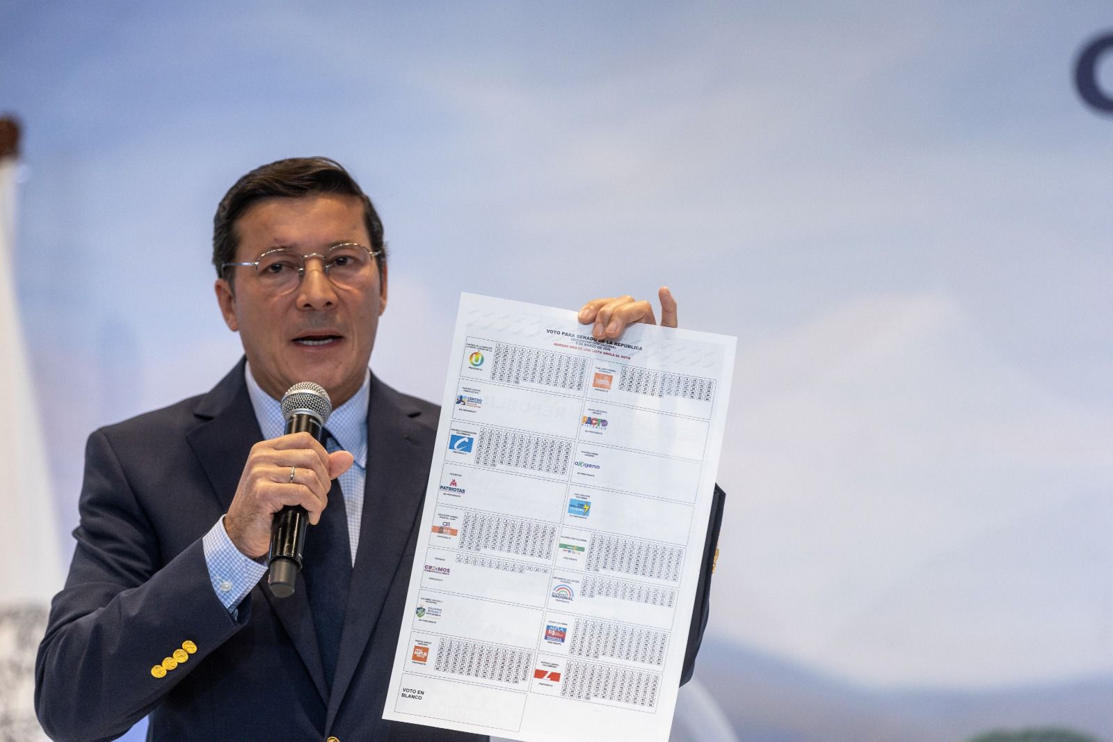 Hernán Penagos, registrador nacional del Estado Civil.