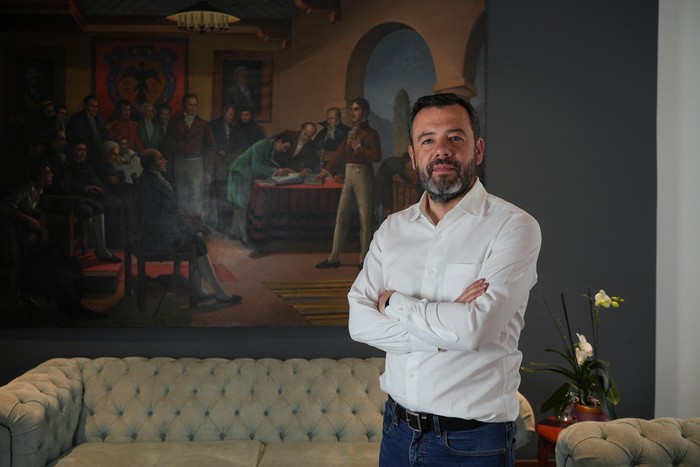 Carlos Fernando Galán, alcalde de Bogotá, cumplirá dos años en el cargo el próximo 1 de enero. | Foto: Pablo David-CAMBIO