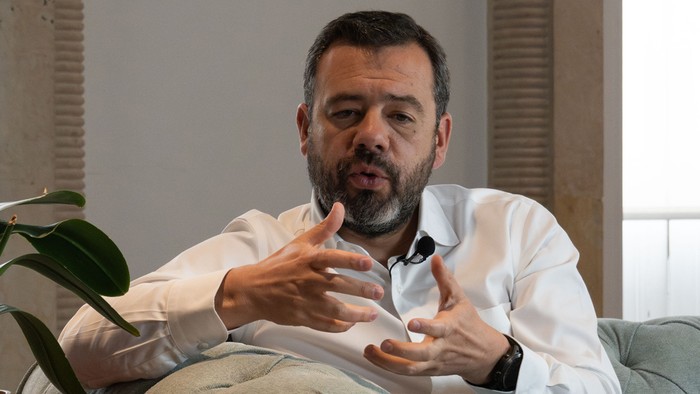 Alcalde Carlos Fernando Galán. · Foto: Pablo David G.
