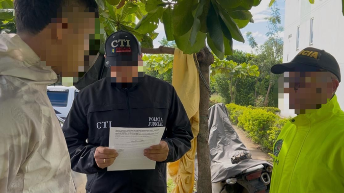 Captura de alias Jean Paul en Jamundí (Valle del Cauca) | Crédito: Suministrada