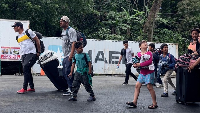 Migrantes en Honduras. Créditos: Juan Carlos Aguirre.