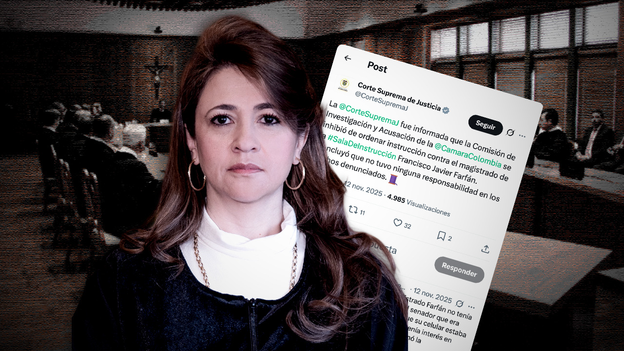Cristina Lombana y las movidas que generaron malestar en la Corte Suprema. Fotoilustración: Kim Vega-CAMBIO.
