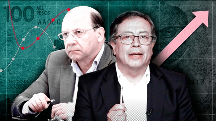 El presidente Gustavo Petro y el ministro Ricardo Ávila deberán solventar el faltante en el presupuesto. Crédito imagen: CAMBIO / Fotoilutración Yamith Mariño.