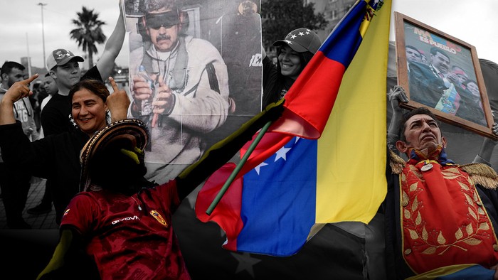 Entre la euforia moderada y el miedo dicen estar muchos de los venezolanos consultados por CAMBIO. Composición Kim Vega.