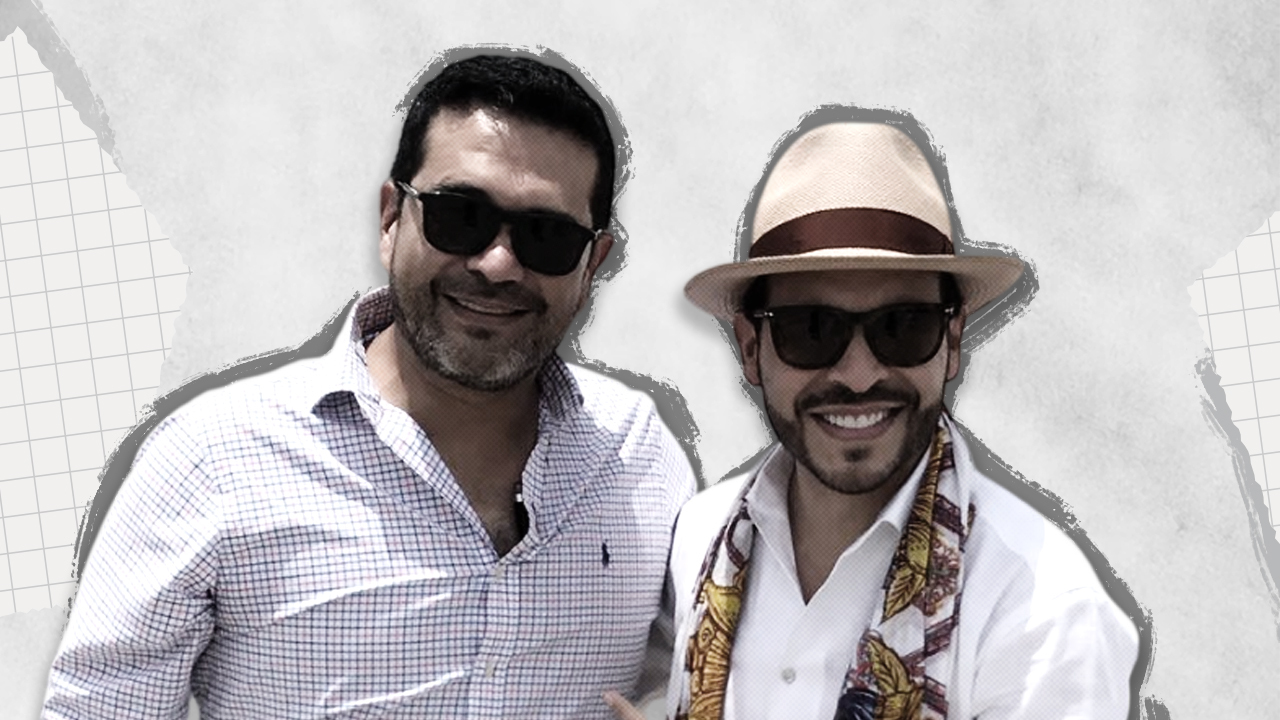 Hollman Ibález, conjuez del CNE que terminó definiendo la votación sobre la inscripción de Iván Cepeda, y Abelardo de la Espriella, candidato presidencial | Crédito: Yamith Mariño - CAMBIO