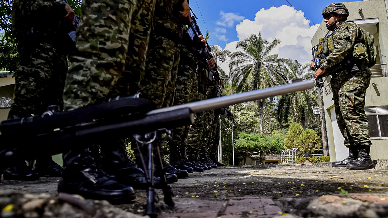 Tropas de fuerzas especiales del Ejercito hicieron una operación especial en contra del frebte nororiental del ELN · Foto: Colprensa