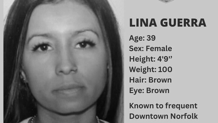 Hallan sin vida a Lina María Guerra Echavarría en Norfolk, Virginia; autoridades en Estados Unidos buscan al esposo de la víctima como principal sospechoso del feminicidio. · Foto: X: @NorfolkPD
