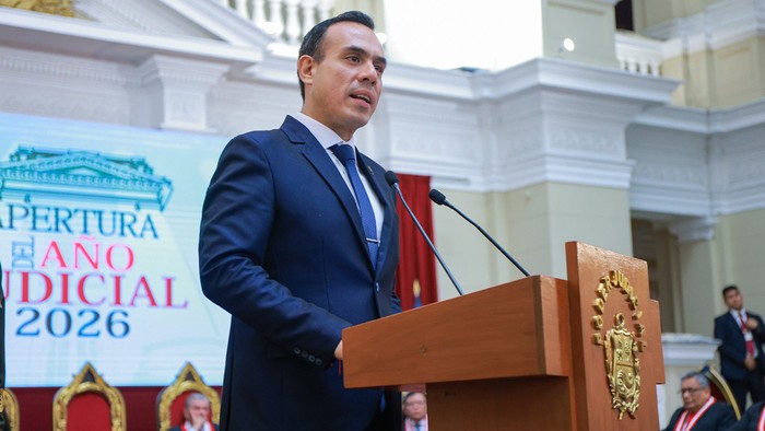 El presidente interino José Jerí es destituido, en medio de la crisis política en Perú · Foto: X - @presidenciaperu