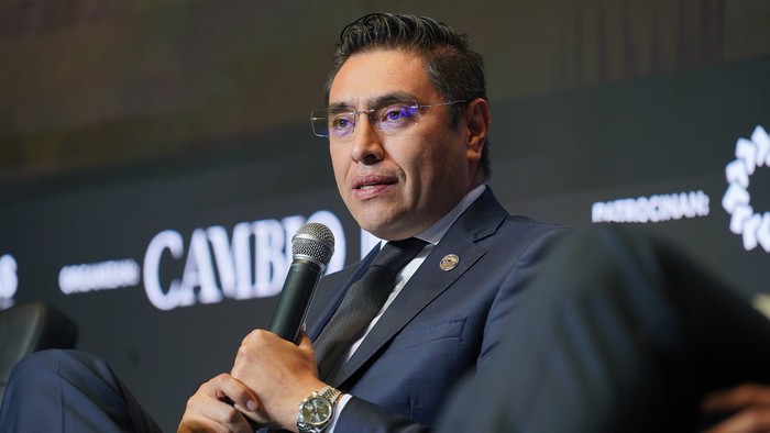 Cristian Quiroz, presidente del Consejo Nacional Electoral, CNE. Foto: Pablo David - CAMBIO