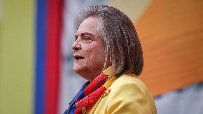 Clara López, candidata presidencial del movimiento Esperanza Democrática. Foto: Campaña